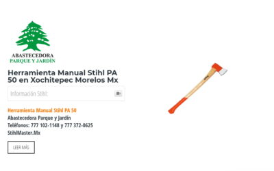 Herramienta Manual Stihl PA 50 en Xochitepec Morelos Mx