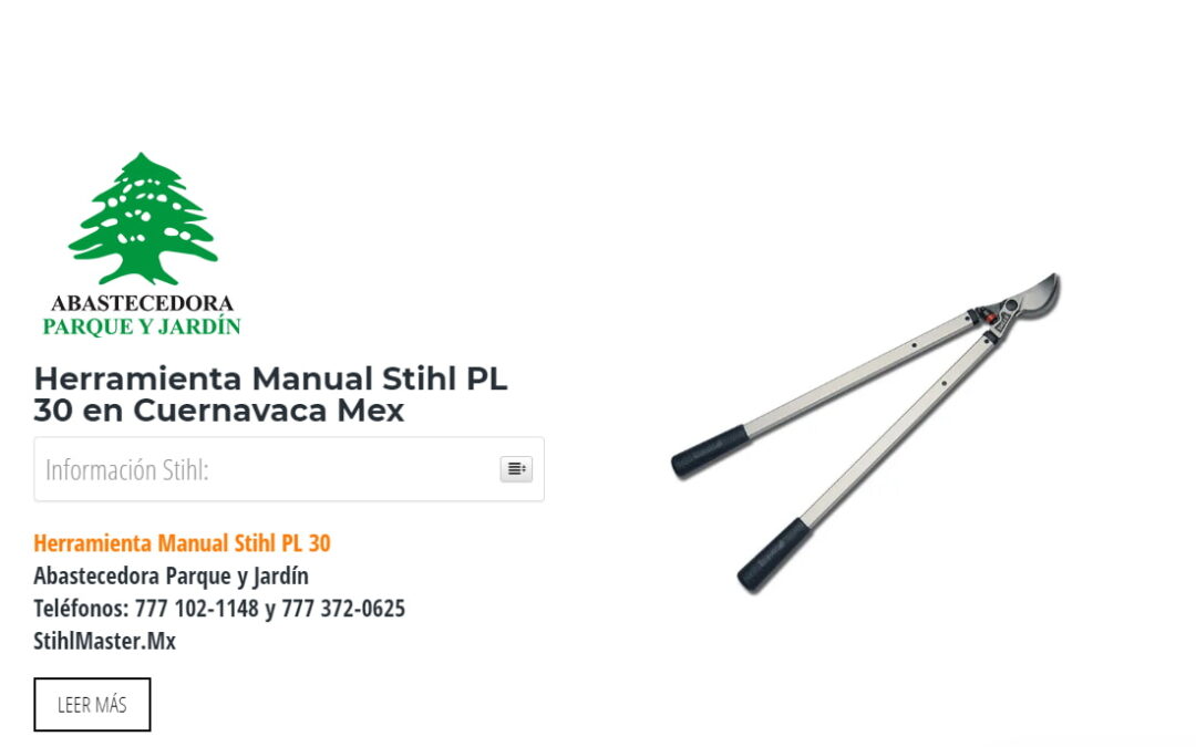Herramienta Manual Stihl PL 30 en Cuernavaca Mex