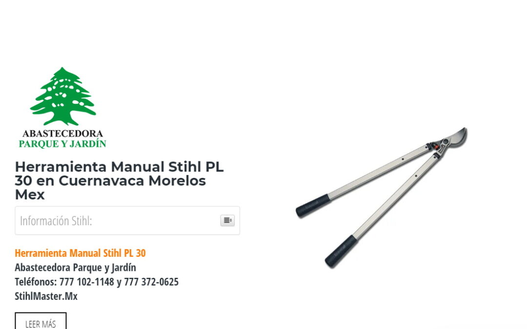 Herramienta Manual Stihl PL 30 en Cuernavaca Morelos Mex