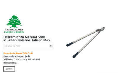 Herramienta Manual Stihl PL 41 en Bolaños Jalisco Mex