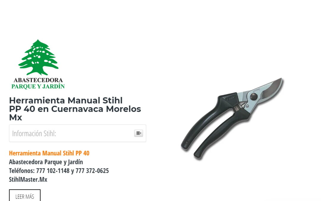 Herramienta Manual Stihl PP 40 en Cuernavaca Morelos Mx