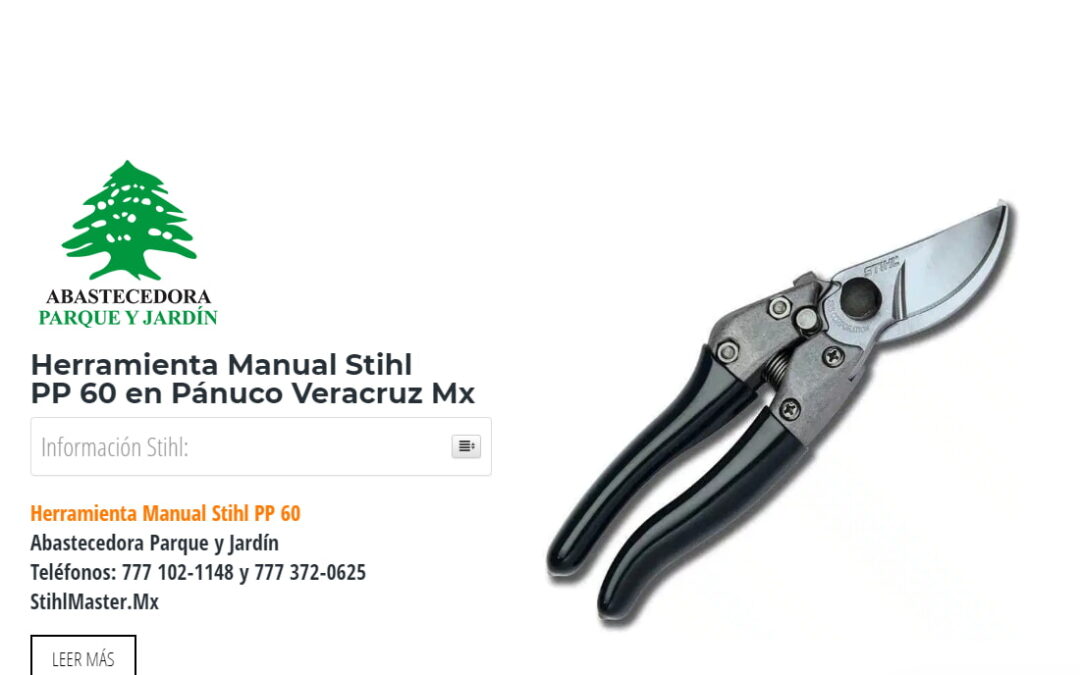 Herramienta Manual Stihl PP 60 en Pánuco Veracruz Mx