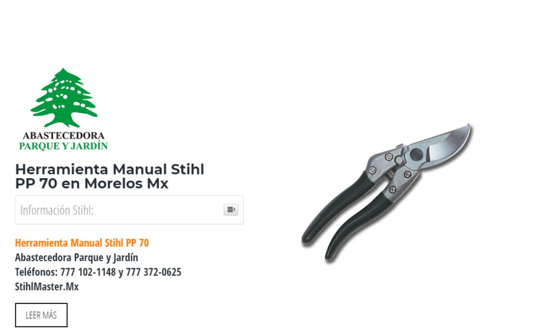 Herramienta Manual Stihl PP 70 en Morelos Mx