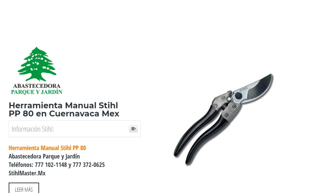 Herramienta Manual Stihl PP 80 en Cuernavaca Mex