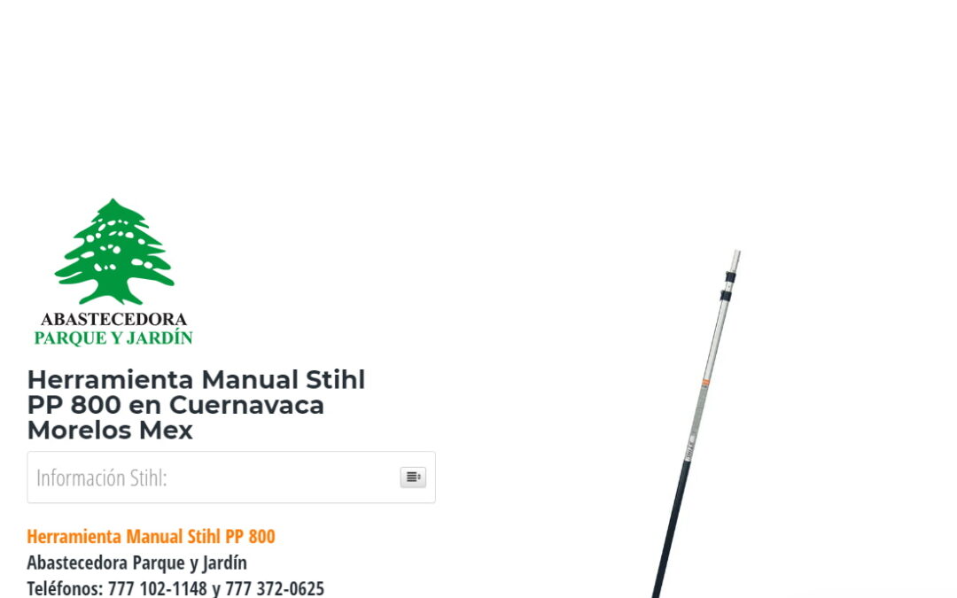 Herramienta Manual Stihl PP 800 en Cuernavaca Morelos Mex