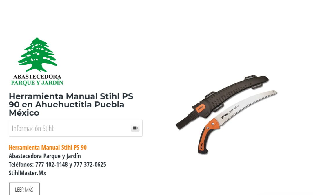 Herramienta Manual Stihl PS 90 en Ahuehuetitla Puebla México