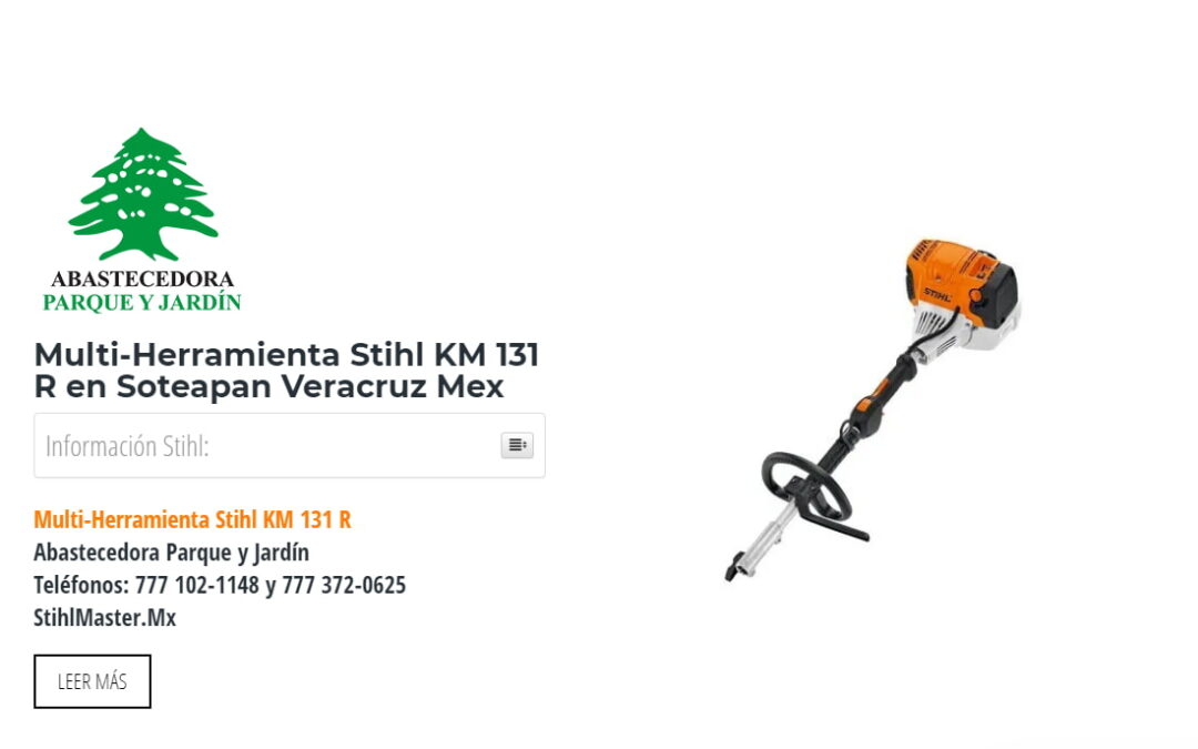 Multi-Herramienta Stihl KM 131 R en Soteapan Veracruz Mex