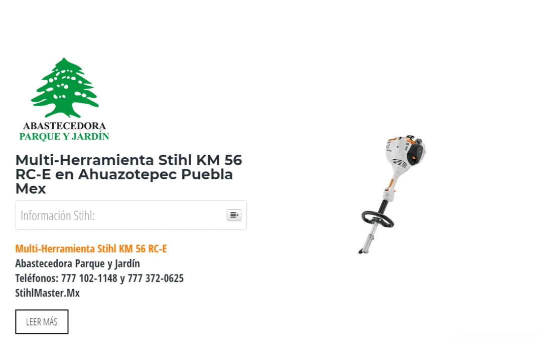 Multi-Herramienta Stihl KM 56 RC-E en Ahuazotepec Puebla Mex