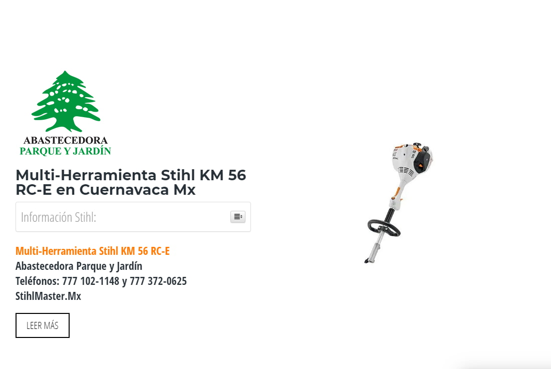 Multi-Herramienta Stihl KM 56 RC-E en Cuernavaca Mx