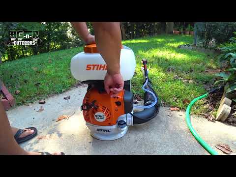 Mosquito Control STIHL SR200 Sprayer