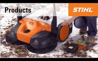 The STIHL sweeping machines