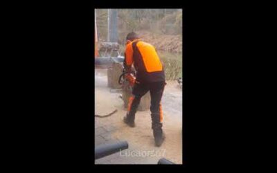 Stihl MS500i Preview test