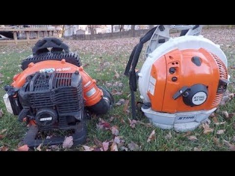 Stihl vs Echo Blower