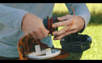 Remplacer le fil d’une tête faucheuse AutoCut 46-2 STIHL