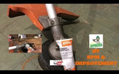 Adding A Grease Zerk to The FS90R Stihl Trimmer