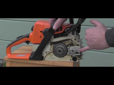 Stihl Chain Saw common oil leak areas