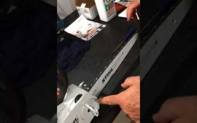 Motosserra a Bateria Stihl – Funcionamento e Montagem