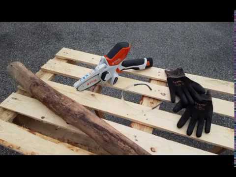 Démo: Scie de jardin STIHL GTA 26 par Occitaine Agri!
