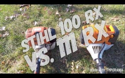 STIHL FS 100 RX vs. NEW FS 111 RX Review