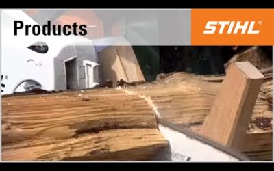 The STIHL MSA 160 C-BQ cordless chainsaw