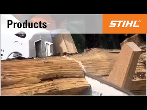 The STIHL MSA 160 C-BQ cordless chainsaw