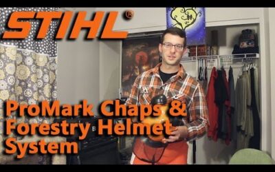 Stihl Forestry Helmet System and Pro Mark Chaps Reviewed.