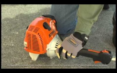 STIHL FS 100- How To Start