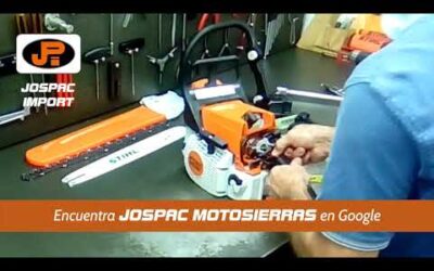 Stihl MS250 armando una motosierra