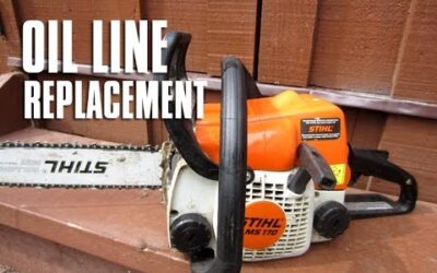 STIHL Chainsaw MS180/170 – 017/018 Oil Line Replacement