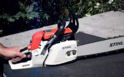 Stihl 038 Super Chainsaw with a nice Stihl 24″ ES B/C