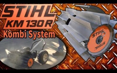 STIHL KM 130R Kombi System Sweeper Attachment