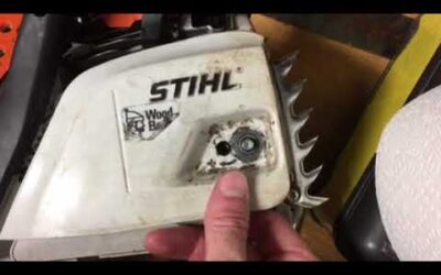 Stihl MS 251 tensioner slide pin replacement