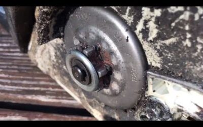 How to replace chainsaw sprocket Stihl ms211