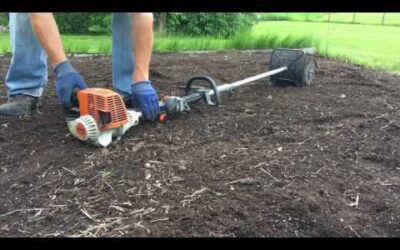 Stihl KM 130R with Mini-Cultivator Attachment BF-KM