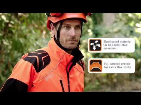 STIHL X-FLEX Pants – Better chainsaw protection