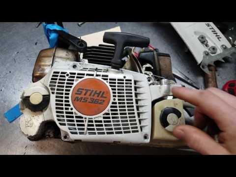 The Chainsaw Guy Shop Talk Stihl MS 362 Common Repair #1