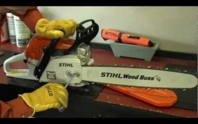 How To Adjust Your STIHL Saw Chain