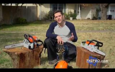 Stihl Battle – Gas Vs Electric Chainsaw!