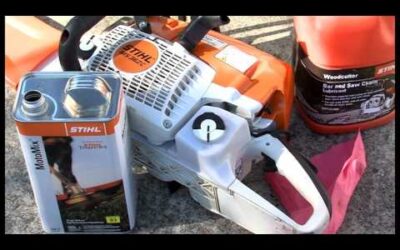 Chapter 7: Fueling Your STIHL Chainsaw