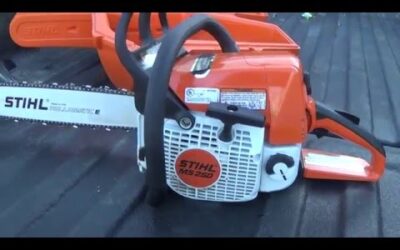 New Stihl MS 250 Chainsaw