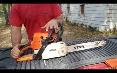 Stihl Chainsaw MS 230c. Review.