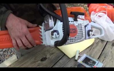 MS 251 C STIHL Chainsaw Unboxing