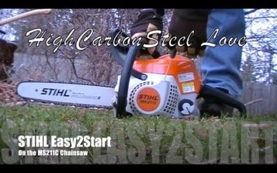 STIHL Easy2Start On the Outstanding MS211C-BE Chainsaw