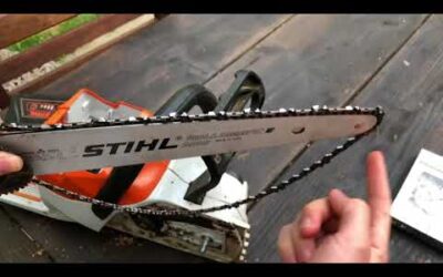 Maintenance Tips for Your STIHL MSA 120 C-BQ Chainsaw
