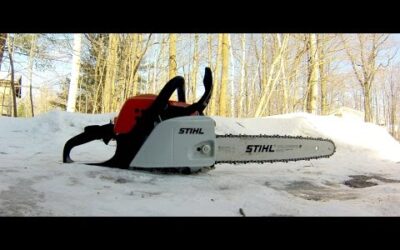 Stihl MS 171 Cold Start