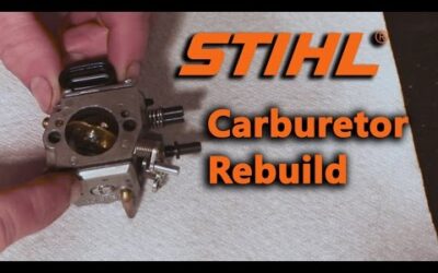 Stihl Chainsaw Carburetor Rebuild, MS 440