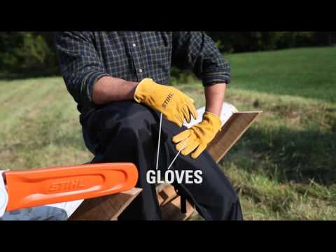 Stay Sharp with STIHL Chainsaw Protective Apparel