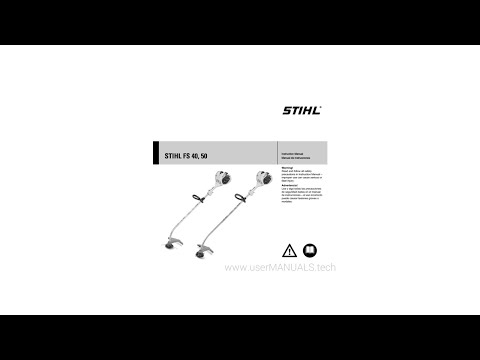 STIHL Fs 50 C Manual