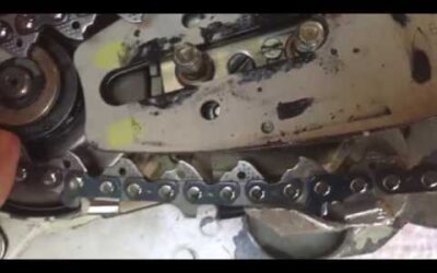 Changing Chainsaw Blade (Stihl)