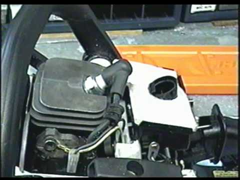 Stihl MS180c Chainsaw SparkPlug & Air Filter Replacement